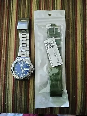 SEIKO 5 Sport 7S36-00A0 Men Automatic 100m NATO Strap Diver Watch  $311 • $159.99