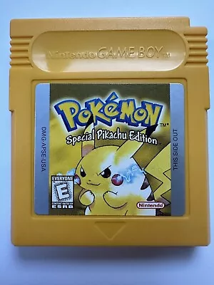 Pokémon: Yellow Version (Nintendo Game Boy Color 1999)- Authentic (#1) • $91