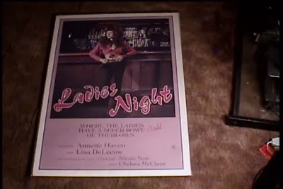 Ladies Night Orig Movie Poster Sexploitation Annette Haven • $140