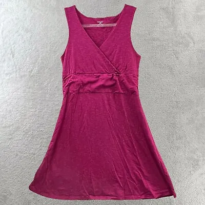 $19.99 • Buy Horny Toad Dress Womens Medium Pink Sleeveless Athleisure Fit And Flare