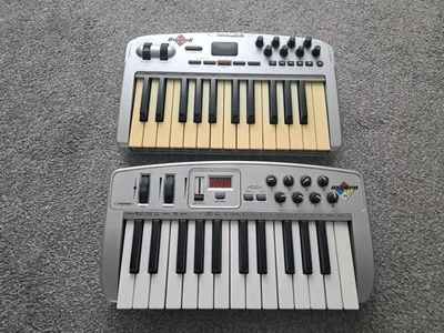 £30 • Buy M-Audio Oxygen 8 V2 25-Key MIDI USB Keyboard Controller X 2 **UNTESTED** 