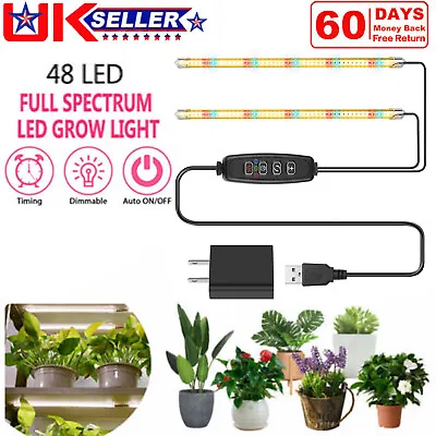 £9.29 • Buy LED Sunlike Grow Light Bulb Greenhouse Indoor Veg Flower Plant Growing Lamp UK
