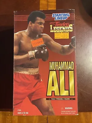 1997 Muhammad Ali 12” Starting Lineup Timeless Legends Fully Poseable Figure NIB • $85