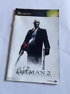 BOOKLET - Hitman 2 Silent Assassin - Xbox • £3.77