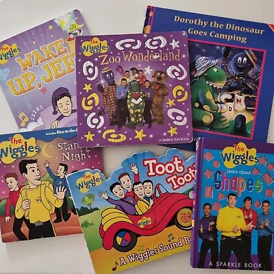 The Wiggles Original Cast Books. Lot Of 6. Toot Toot Shapes Zoo Wonderland.... • $59.95