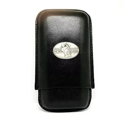 Golf 3-Finger Cigar Case – Leather Cigar Case • $34.95