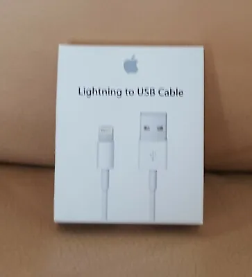 $15 • Buy NEW - Apple Lightning To USB Cable 1M (White, MD818ZM/A) (NEW – Sealed Box)