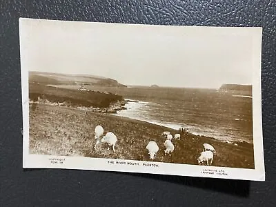 Old Postcard Padstow The River Mouth  Real Photo Unposted • £3