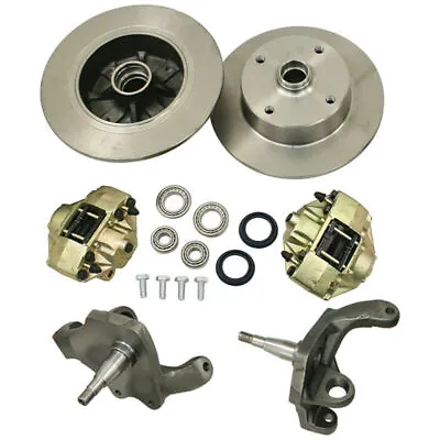 Empi 22-2886 Drop Spindle Ball Joint Front Disc Brakes 1966-77 4 Lug Vw Pattern • $491.95