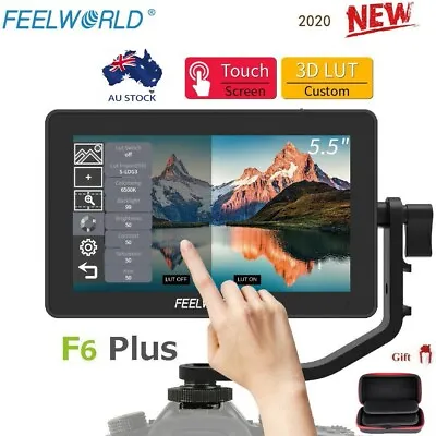$231.79 • Buy Feelworld F6 Plus 5.5  4K HDMI Touch Screen 3D LUT Type-C Camera Video Monitor