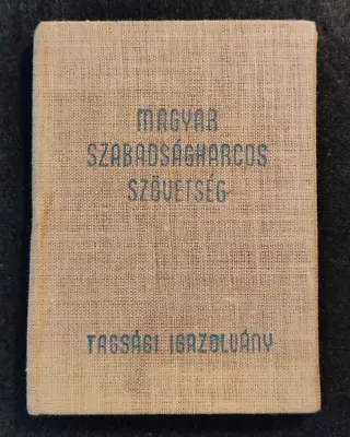 Hungarian Freedom Warrior Association ID Document - 1952 Numbered Original • £28.91