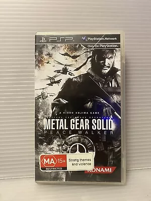 Metal Gear Solid: Peace Walker PSP Complete PAL • $50