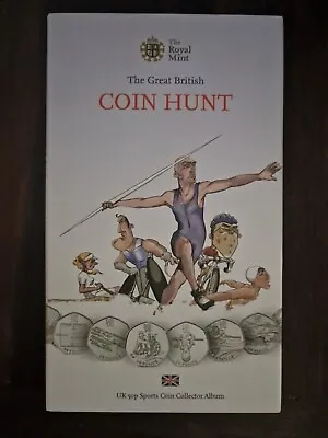 Great British Coin Hunt Olympic Sports Collector Album Exellent Condition • £49.95