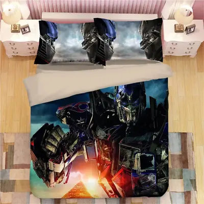 Transformers Cartoon Movies Print Full Bedding Set (4pcs) • $59.99