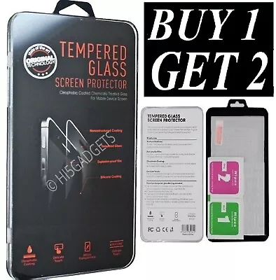 For Samsung Galaxy A10 A20E A40 A50 A70 A71 Tempered Glass Screen Protector Case • £1.95