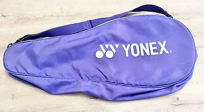 Vintage Yonex Tennis Racquet Case/Bag Purple W/ Green Zipper • $39.99