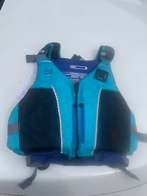 New W/ Tags MTI MUSTANG SURVIVAL Life Jacket Teal / Blue Adult XS / S • $49.99