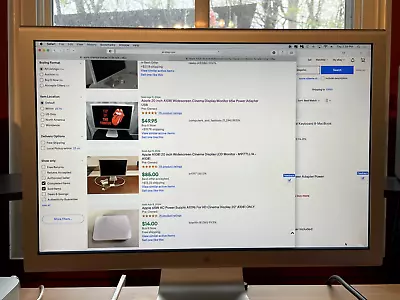 Apple A1081 20 Inch Widescreen Cinema Display LCD Monitor • $49.95