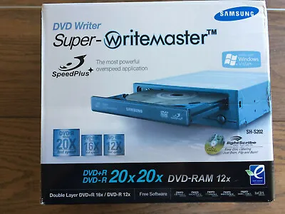 $99.99 • Buy New Samsung 20x DVD Writer DVD-RW IDE Lightscribe DL Burner Drive In Retail Box 