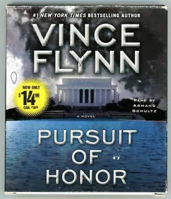 Vince Flynn - Pursuit Of Honor - Mitch Rapp - Book 12 - Abridged - 5 CDs • $1