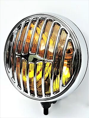 6v 6  Spot Light Amber With 356 Grille MK2 Light For Porsche VW 6 Volt AAC363 • $156.07