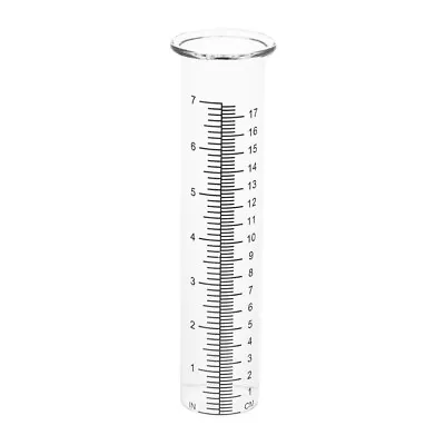 Glass Rain Glass Rain Gauge Measure Home Rain Gauge • £9.16