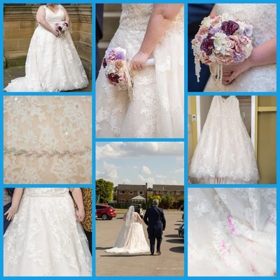 £300 • Buy Plus Size 28 Wedding Dress
