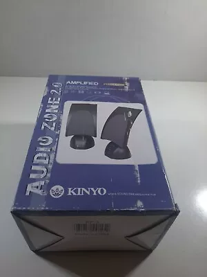 New Kinyo KP-5 Audio Zone 2.0 Amplified Multi Use Speaker Sound System • $9.95