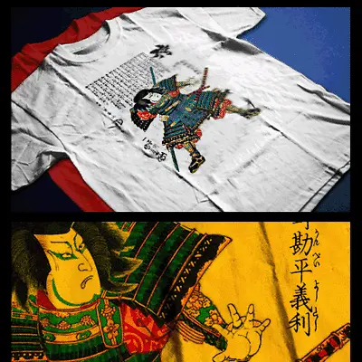 Samurai Warrior T-Shirt Bushido Code Kanji Japanese Katana Ronin Assassin Sword • $19.99