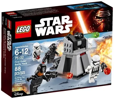 LEGO 75132 Star Wars First Order Battle Pack - BRAND NEW SEALED • $42.50