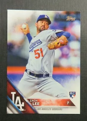 2016 Topps Los Angeles Dodgers - ZACH LEE (RC) • $0.99