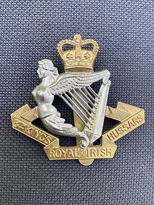 £14 • Buy 8th Kings Royal Irish Hussars Cap Badge Queens Crown