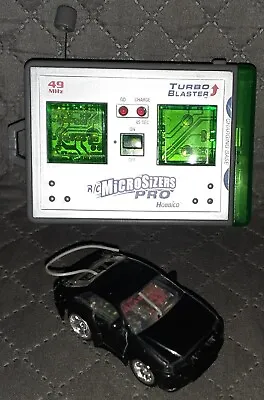 RC Microsizers Hobbico Remote And 1 Car Honda Nissan Skyline Untested • $25