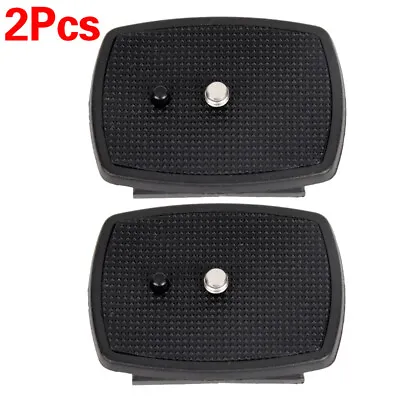 2x Tripod Quick Release Plate Screw Adapter Mount Head For Digital Camera Velbon • £3.39