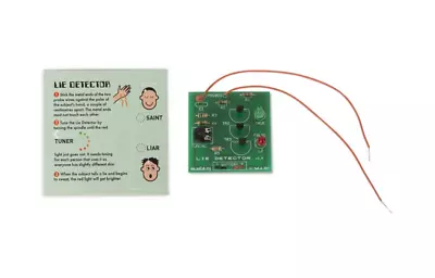 [ Whadda Velleman WSG106 ] MadLab Electronic Kit - Lie Detector • £12.48