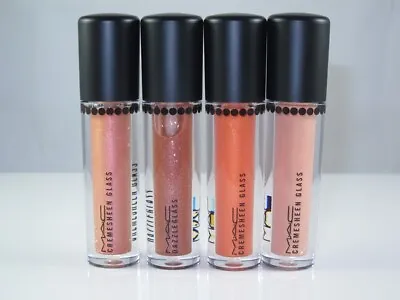 Mac  Nude Coral Lip Gloss  Dazzle Glass Cortly Coral Fashion Whim Rising Sun • $25