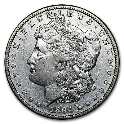 1884-S Morgan Dollar VG/VF • $80.20