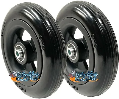 Set Of Wheelchair Caster Wheels With 1.60  Hub And 5/16  Bearings. 5  Or 6  Size • $43.50