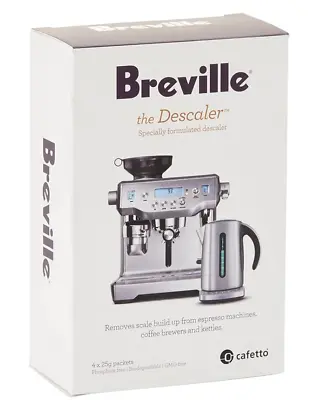 Breville The Coffee Machine Descaler 4Pk Clear BES0070NAN1 • $39.95