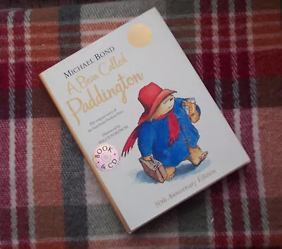 A Bear Called Paddington By Michael Bond HC & CD Audiobook Stephen Fry 50th Anni • £20