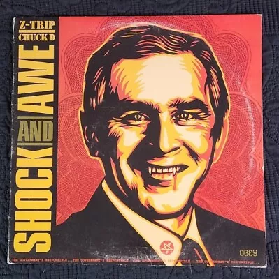 $45 • Buy Z-TRIP  And CHUCK D. Vinyl Lp Record Album 20014 VG/VG+ Public Enemy Rave DJ