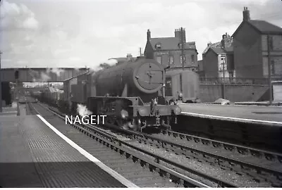 2 X 9CM X 6CM  Railway Negative LOCO UNIDENTIFIED C1948 #7115 • £1.99