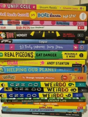 $6.99 • Buy Children's Books Ages 6-12 Scholastic Pokemon Minecraft Anh Do Miraculous Jokes