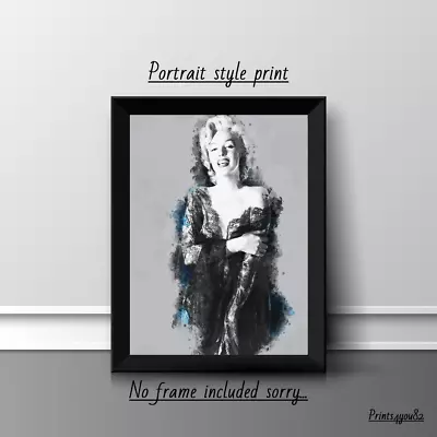 £3.99 • Buy Marilyn Monroe A4 Print Picture Poster Wall Art Home Decor Gift New