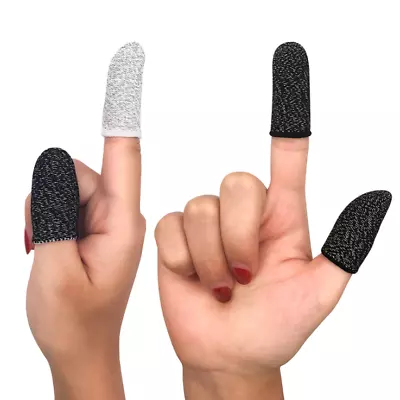 $3.50 • Buy 2PCS Gaming Finger Sleeve Mobile Screen Game Controller Sweatproof Gloves AUS
