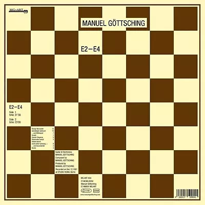 MANUEL GOTTSCHING E2-E4 (35th Anniversary Edition) MG.ART RECORDS Sealed LP • $36
