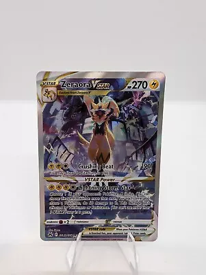 Pokémon TCG Zeraora VSTAR Crown Zenith: Galarian Gallery GG43/GG70 Ultra...(B) • $17