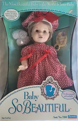 Vintage 1995 Baby So Beautiful Doll NRFB • $100
