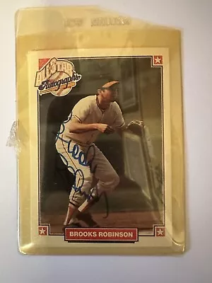 Brooks Robinson HOF 1993 Nabisco All Star Autographs With COA Autograph Auto • $40