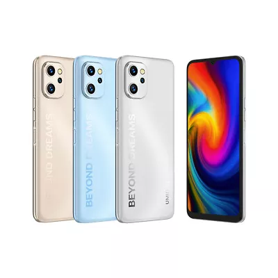 UMIDIGI F3 8+128GB Smartphone Android 11 Unlocked Factory As New Condition • $234.59